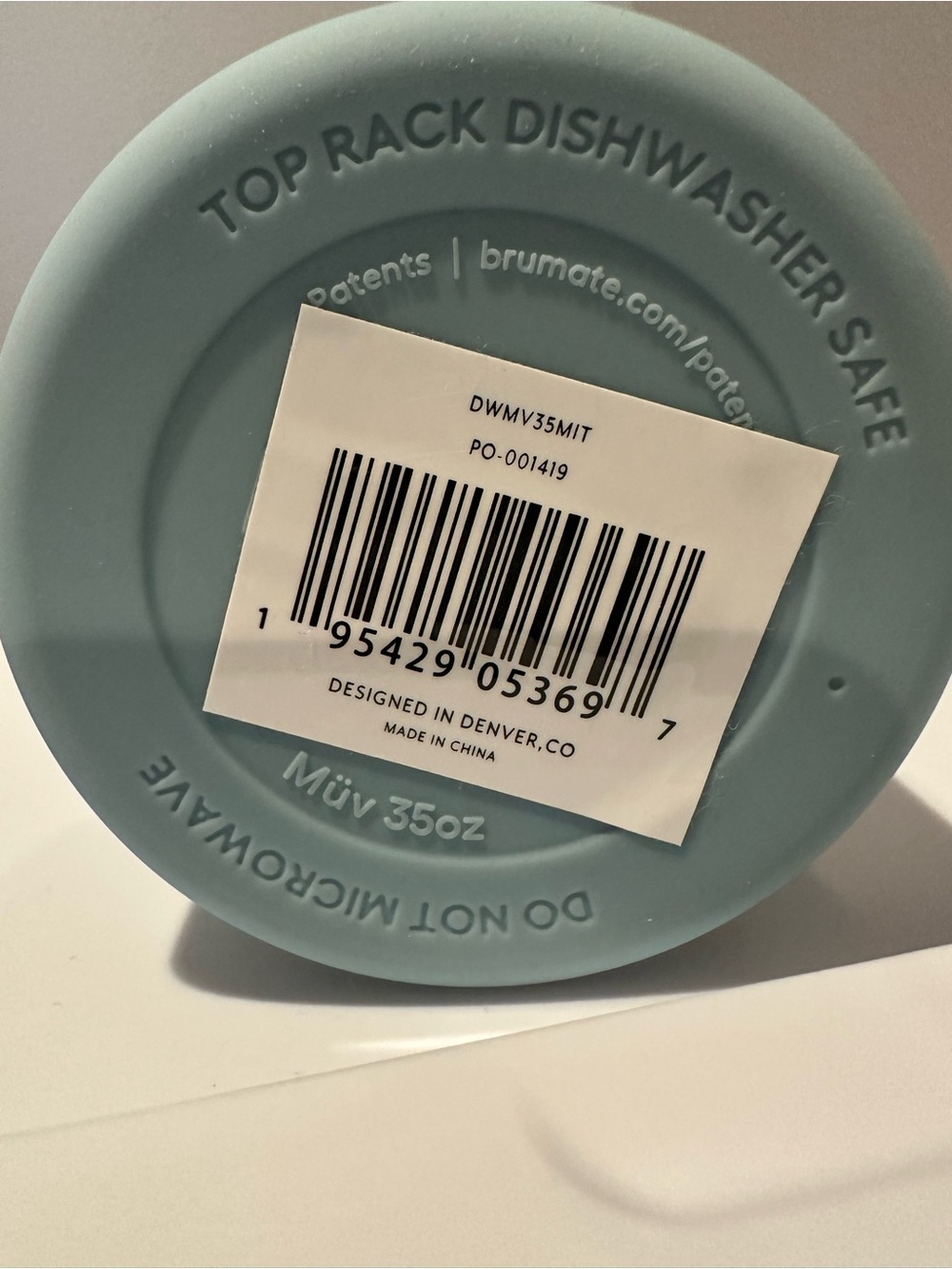 BrüMate Müv 35oz Leakproof Coffee Mug Mist Handle Cup Holder Friendly NWT - Picture 11 of 11